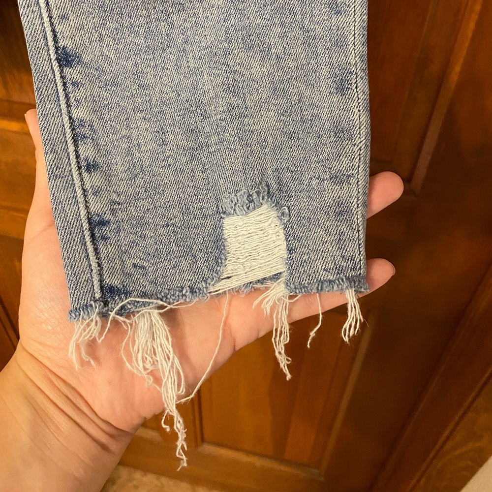 Abercrombie & Fitch Curve Love Highrise Ankle Jean - image 5